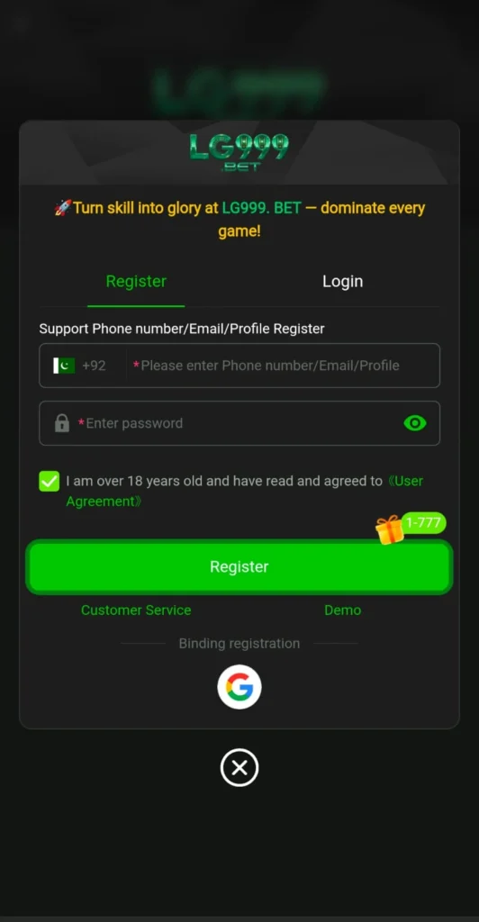 lg999 game login