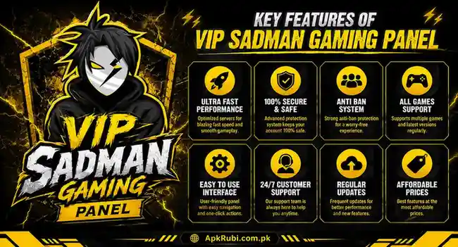 VIP Sadman Gaming Panel APK Download