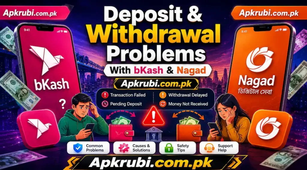 Deposit and withdrawal problems